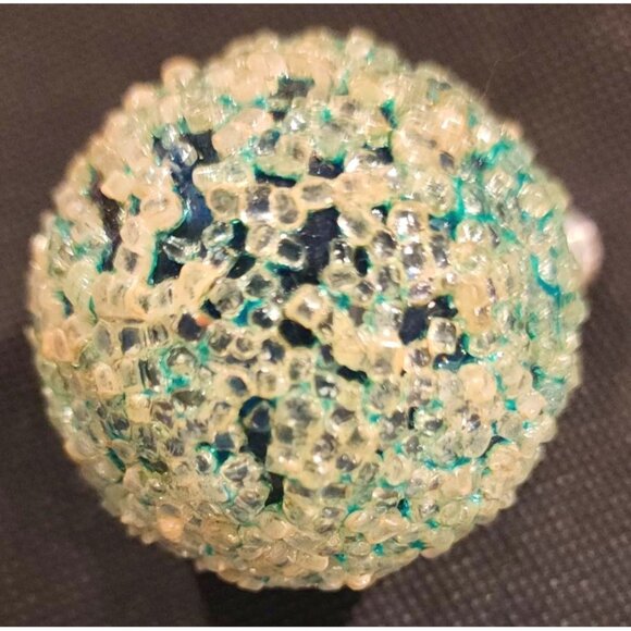 GE Vintage Sparkling Crystal Beaded Decorative Light Bulb - Picture 7 of 10